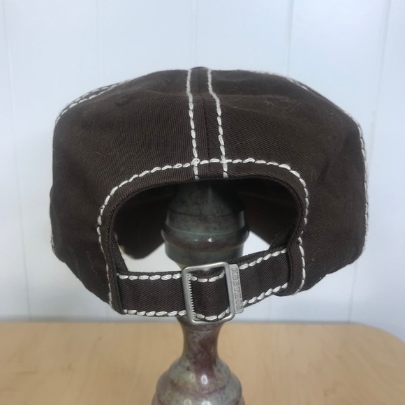 KB ETHOS Vintage Happy Camper Adjustible Animal Print Ball Cap OSFA - Picture 5 of 7